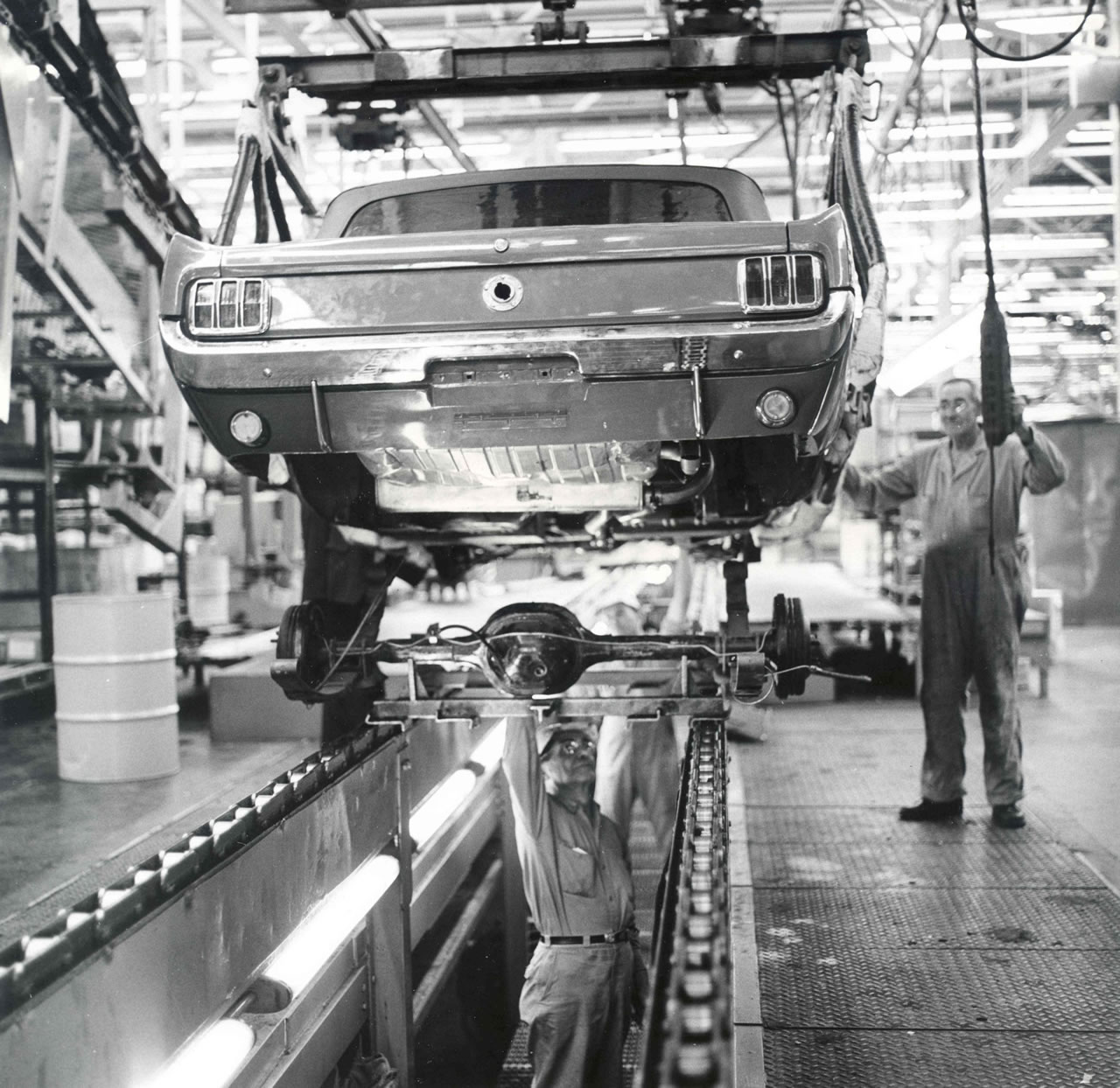 1964 Mustang Assembly Line San Jose CA