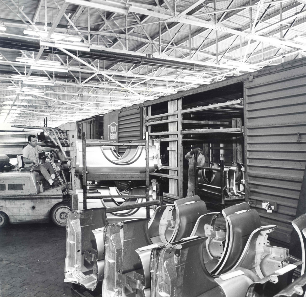 1964 Mustang Assembly Line San Jose CA