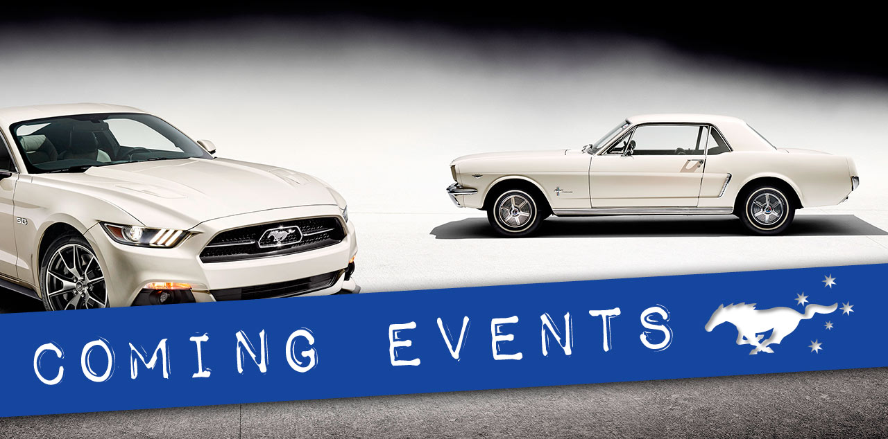 Mustangs on The Move Comings Events